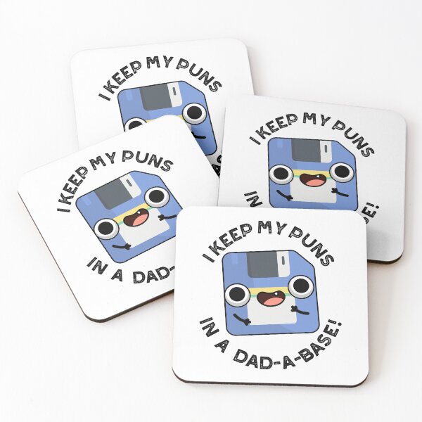 Item preview, I Keep My Puns In A Dad-a-base Funny Dad Puns  designed and sold by punnybone.