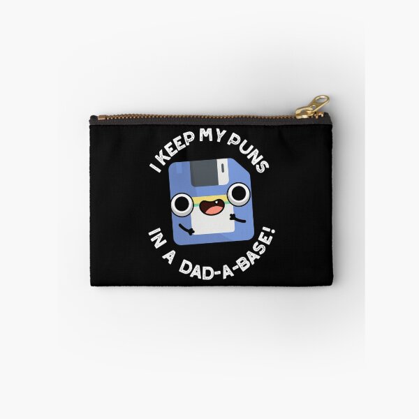 Item preview, I Keep My Puns In A Dad-a-base Funny Dad Puns (Dark BG) designed and sold by punnybone.