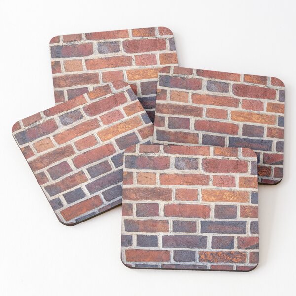 Item preview, Red Bricks Wall designed and sold by salarkoshop.