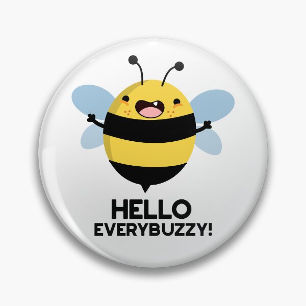 Item preview, Hello Everybuzzy Funny Bee Puns  designed and sold by punnybone.