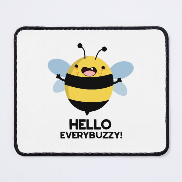 Item preview, Hello Everybuzzy Funny Bee Puns  designed and sold by punnybone.