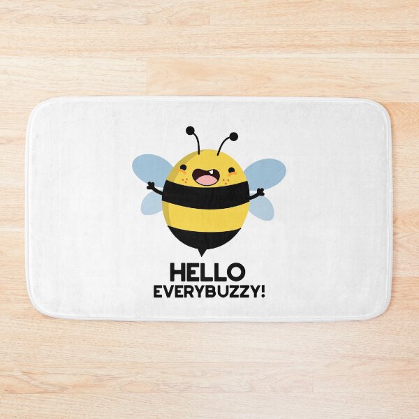 Item preview, Hello Everybuzzy Funny Bee Puns  designed and sold by punnybone.