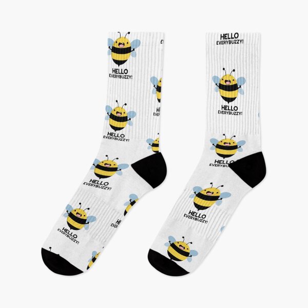 Item preview, Hello Everybuzzy Funny Bee Puns  designed and sold by punnybone.