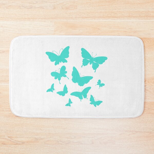 Item preview, Cute Butterfly patterns aquamarine  designed and sold by Chaoticzarts.