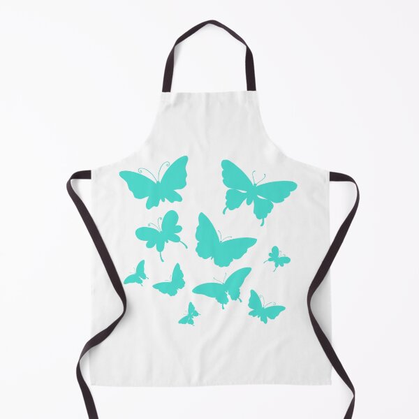 Item preview, Cute Butterfly patterns aquamarine  designed and sold by Chaoticzarts.