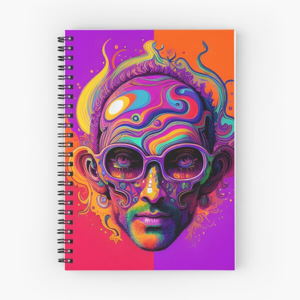 Item preview, Psychonaut VOL2 - Psychedelic Trippy Portrait designed and sold by Djaweedan777.