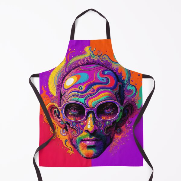 Item preview, Psychonaut VOL2 - Psychedelic Trippy Portrait designed and sold by Djaweedan777.