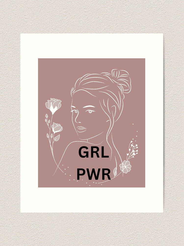 Girl Power Art Print