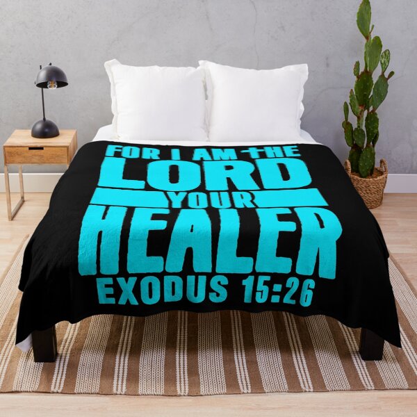 Item preview, Exodus 15:26 For I Am The LORD Your Healer designed and sold by plushism.