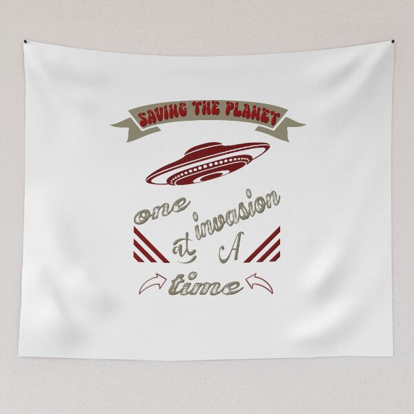 Item preview, Save the planet one invasion at a time designed and sold by dionusos-vogue.
