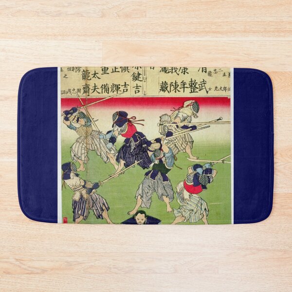 Item preview, Kendo "Swordsmanship" by Tsukioka Yoshitoshi (月岡芳年) _02 designed and sold by frederic Lecut.