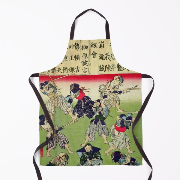 Item preview, Kendo "Swordsmanship" by Tsukioka Yoshitoshi (月岡芳年) _02 designed and sold by frederic Lecut.