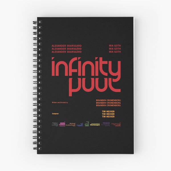 Item preview, INFINITY POOL (Title Cards and Credits) designed and sold by cromwellkeys.