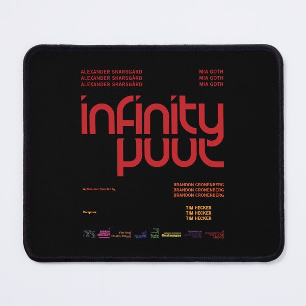 Item preview, INFINITY POOL (Title Cards and Credits) designed and sold by cromwellkeys.