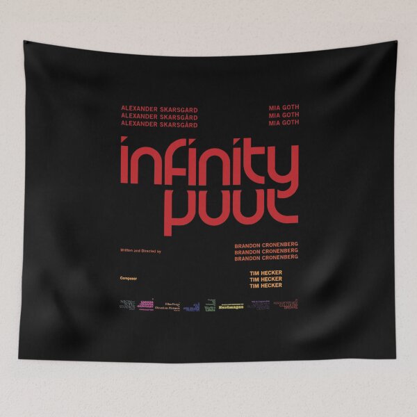 Item preview, INFINITY POOL (Title Cards and Credits) designed and sold by cromwellkeys.