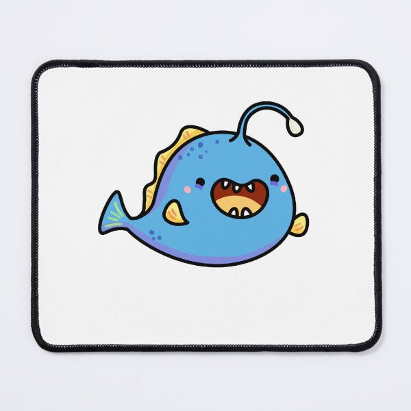 Item preview, Kawaii Anglerfish designed and sold by kawaiilife.