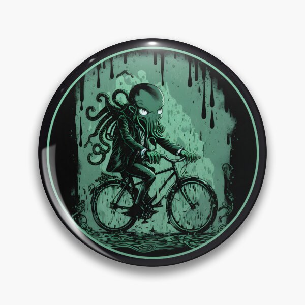 Item preview, Bicycling Cthulhu  designed and sold by SidTastic .