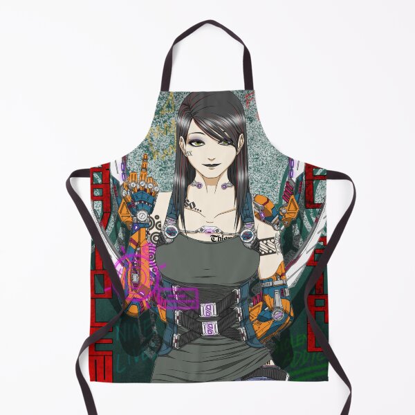 Item preview, Cyberpunk ultraviolent cruel girl designed and sold by anem47.