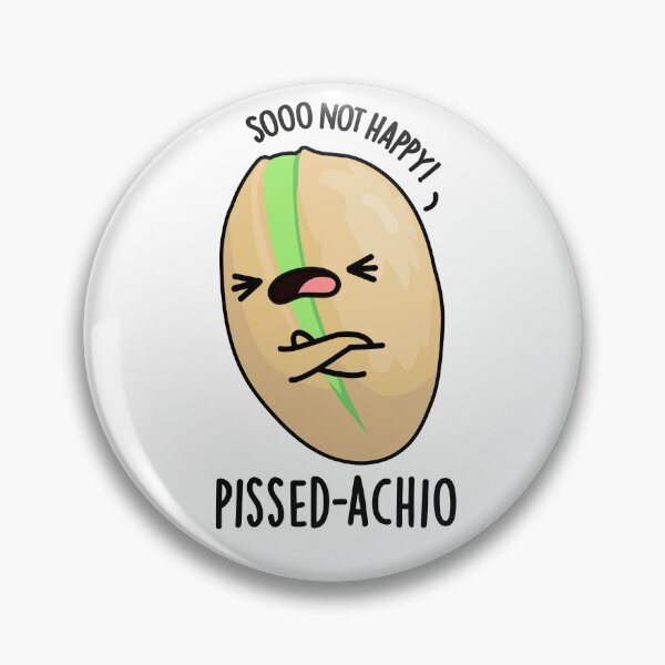 Item preview, Pissed-achio Funny Pistachio Puns  designed and sold by punnybone.
