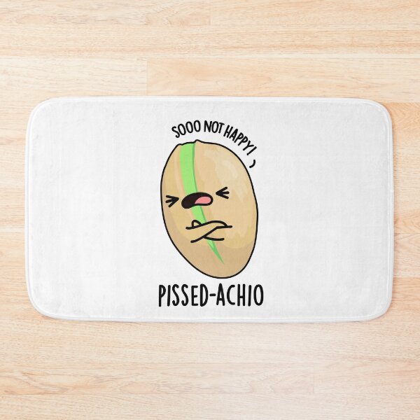 Item preview, Pissed-achio Funny Pistachio Puns designed and sold by punnybone.