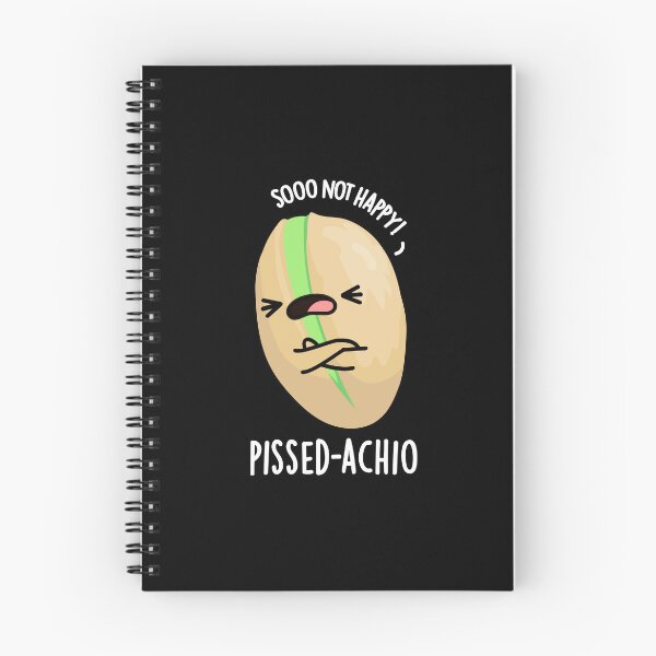 Item preview, Pissed-achio Funny Pistachio Puns (Dark BG) designed and sold by punnybone.