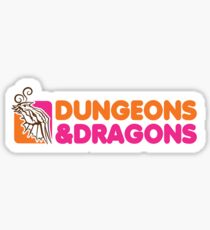 Dungeons and Dragons | Dunkin Donuts Sticker
