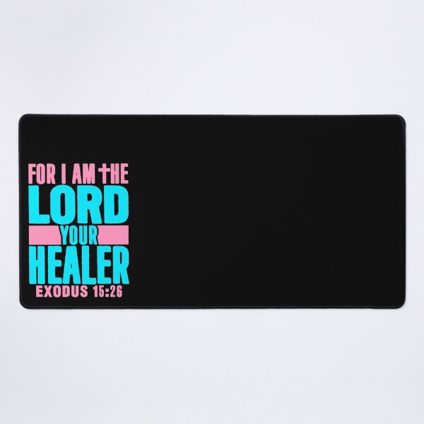 Item preview, Exodus 15:26 For I Am The LORD Your Healer designed and sold by plushism.