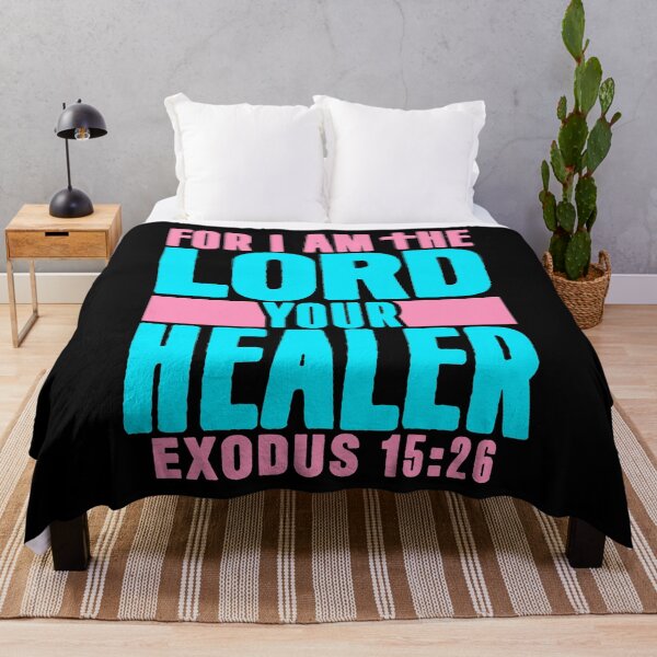 Item preview, Exodus 15:26 For I Am The LORD Your Healer designed and sold by plushism.