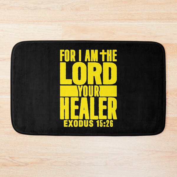 Item preview, Exodus 15:26 For I Am The LORD Your Healer designed and sold by plushism.