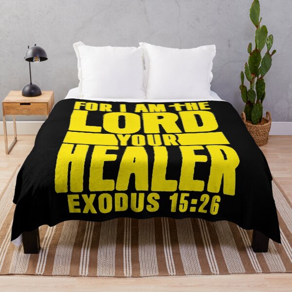 Item preview, Exodus 15:26 For I Am The LORD Your Healer designed and sold by plushism.