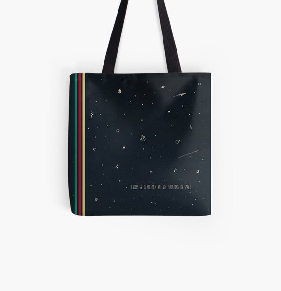 Ladies and gentlemen we are floating in space All Over Print Tote Bag