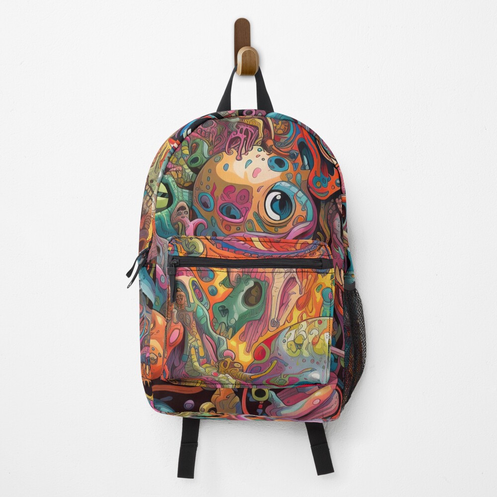 Vista previa del artículo con la obra «Mochila», diseñado y vendido por SeedDesign.