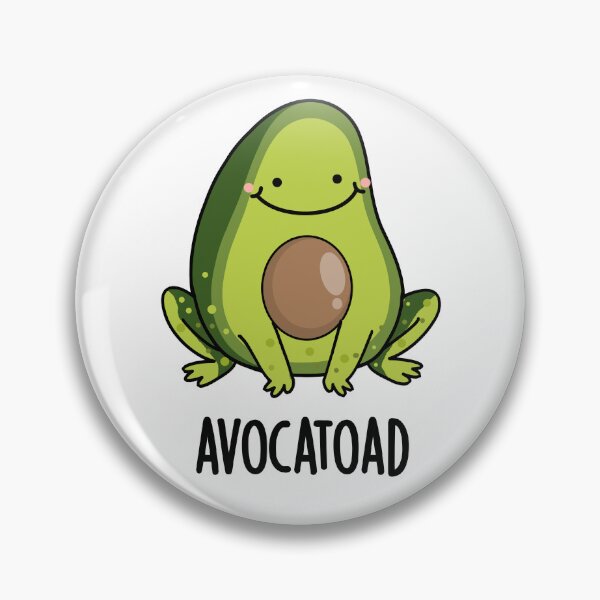 Item preview, Avocatoad Funny Avocado Puns  designed and sold by punnybone.