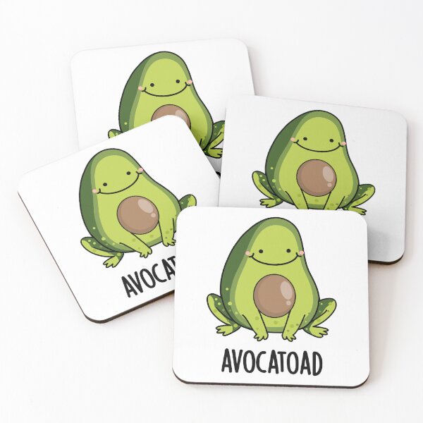 Item preview, Avocatoad Funny Avocado Puns  designed and sold by punnybone.