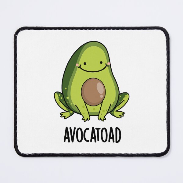 Item preview, Avocatoad Funny Avocado Puns  designed and sold by punnybone.