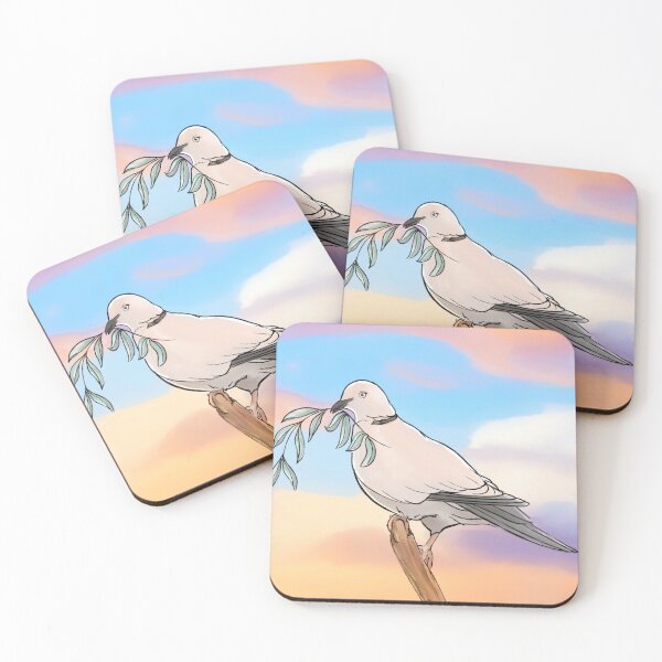 Item preview, Eurasian Collared dove designed and sold by blackmonitor.