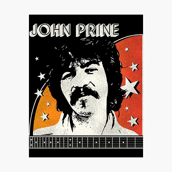 Artikelvorschau, John Prine 70er Jahre Stil Retro entworfen und verkauft von mamirdenekk.