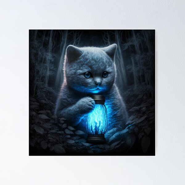 Artikelvorschau, Spellworking British Shorthair Kitten entworfen und verkauft von Nocturne Paws.