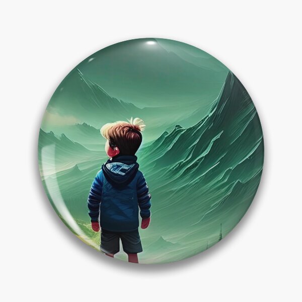 Item preview, Small boy in mountain designed and sold by ansaharju.