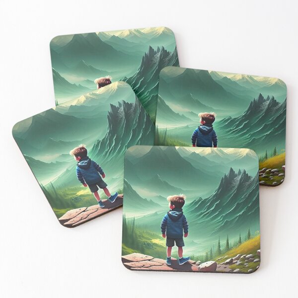 Item preview, Small boy in mountain designed and sold by ansaharju.