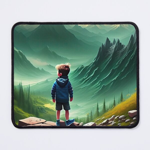 Item preview, Small boy in mountain designed and sold by ansaharju.