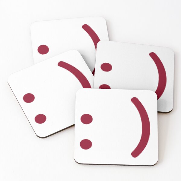 Item preview, Smiley face DARK RED designed and sold by PabloBSanchez.
