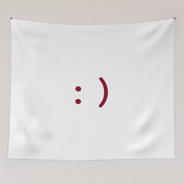 Item preview, Smiley face DARK RED designed and sold by PabloBSanchez.