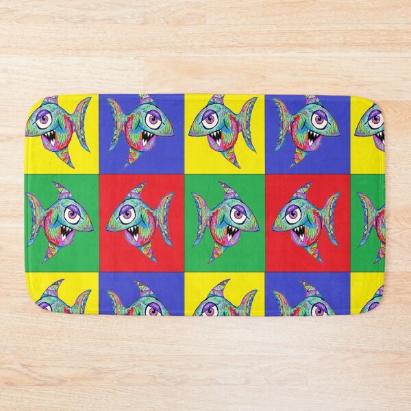 Item preview, cool pop art brilliant fish designed and sold by LowEndGraphics.