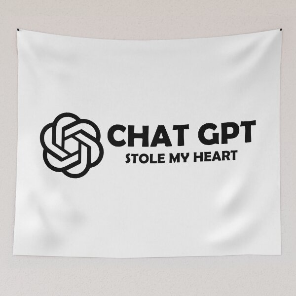 Item preview, Chat gpt stole my heart designed and sold by smartywomenn.