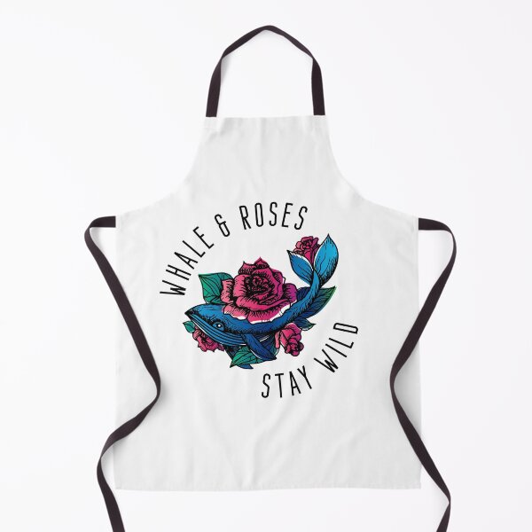 Artikelvorschau, Wal und Rosen bleiben wild Blauwal und rote Rosen für hellen Hintergrund entworfen und verkauft von activlifewear.