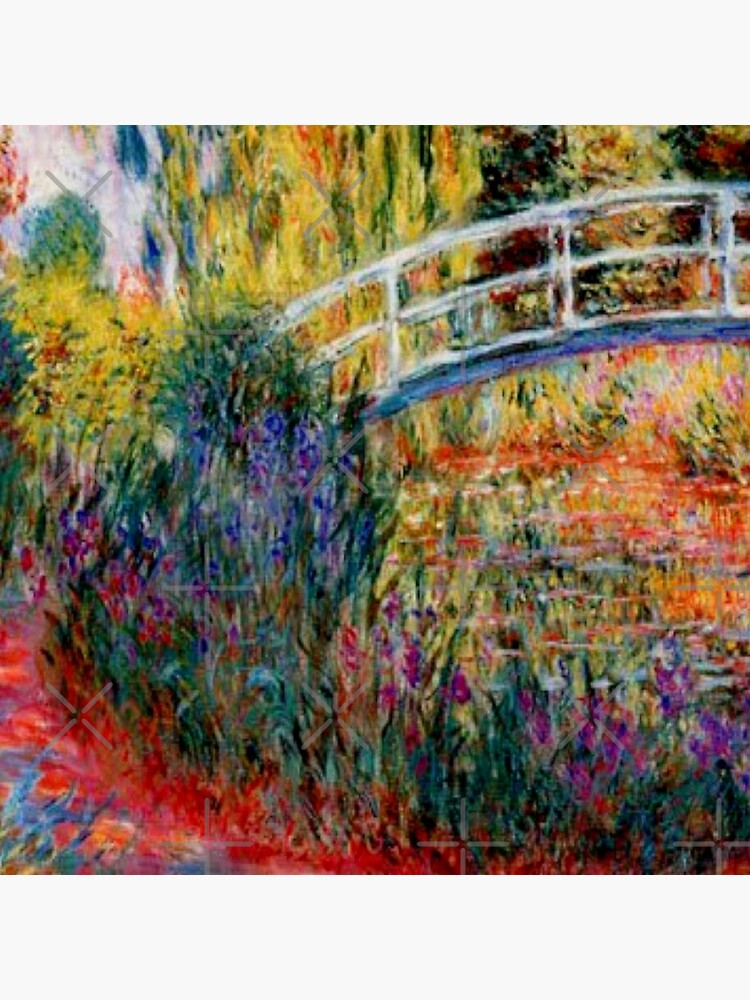 The Bridge of Giverny Handbag - Monet Shoulder Bag - Fine Arts