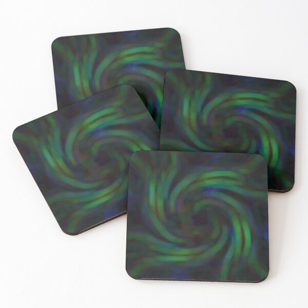 Item preview, Green and Blue Twisted Abstract Knot designed and sold by kattakitty.
