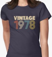 40th Birthday Fitted T-Shirt