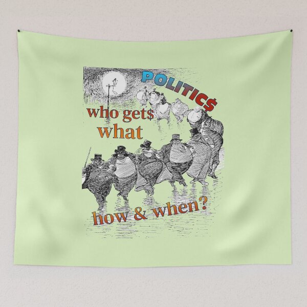 Item preview, Politics, who gets what, how and when designed and sold by CommonSenseClub.